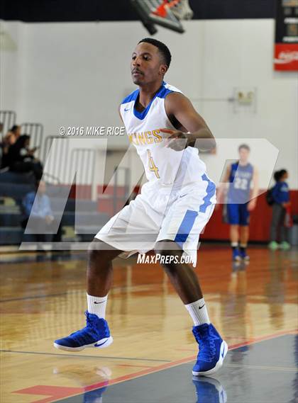 Thumbnail 2 in Calvary Day School vs. Victory Christian Center (WNC Holiday Classic) photogallery.