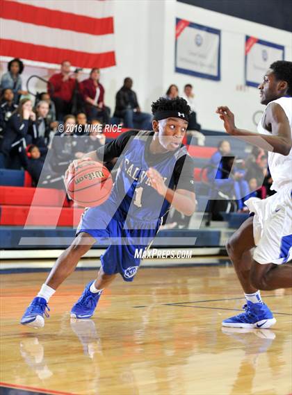 Thumbnail 3 in Calvary Day School vs. Victory Christian Center (WNC Holiday Classic) photogallery.