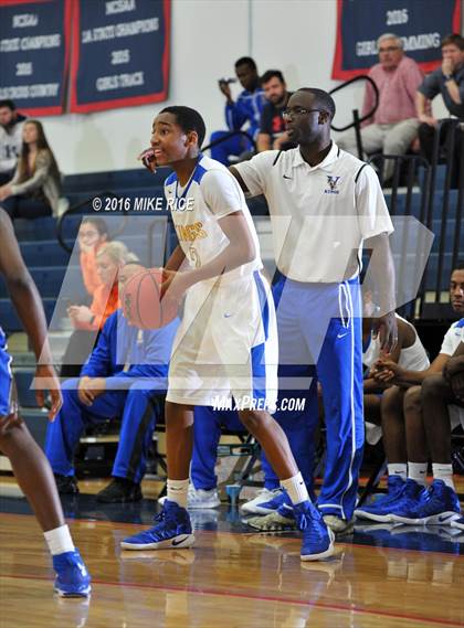 Thumbnail 2 in Calvary Day School vs. Victory Christian Center (WNC Holiday Classic) photogallery.