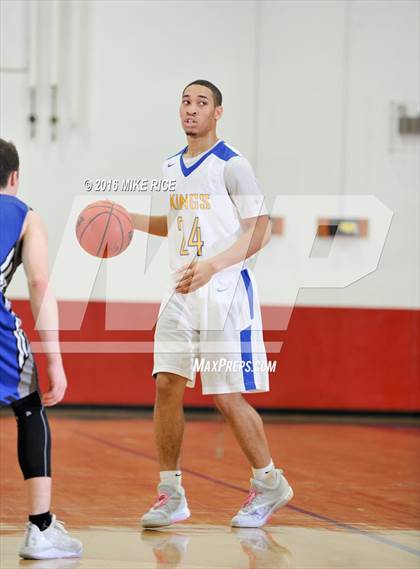 Thumbnail 2 in Calvary Day School vs. Victory Christian Center (WNC Holiday Classic) photogallery.