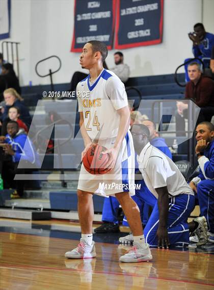 Thumbnail 3 in Calvary Day School vs. Victory Christian Center (WNC Holiday Classic) photogallery.
