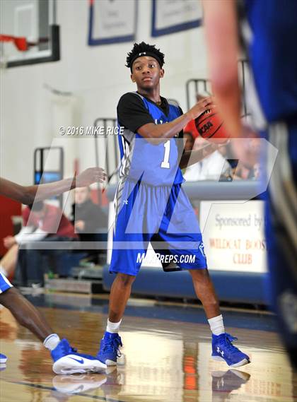 Thumbnail 2 in Calvary Day School vs. Victory Christian Center (WNC Holiday Classic) photogallery.