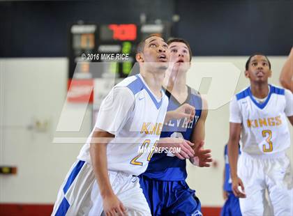 Thumbnail 2 in Calvary Day School vs. Victory Christian Center (WNC Holiday Classic) photogallery.