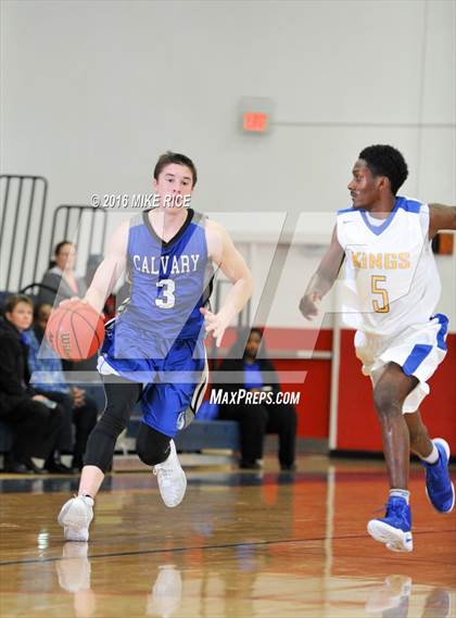Thumbnail 1 in Calvary Day School vs. Victory Christian Center (WNC Holiday Classic) photogallery.