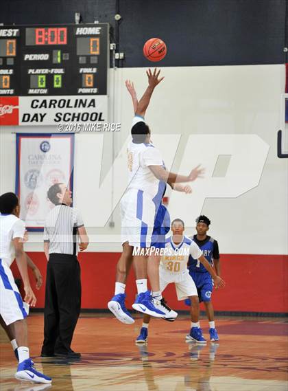Thumbnail 3 in Calvary Day School vs. Victory Christian Center (WNC Holiday Classic) photogallery.