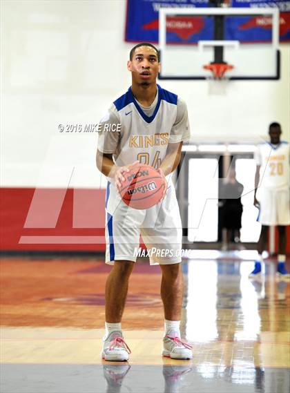 Thumbnail 2 in Calvary Day School vs. Victory Christian Center (WNC Holiday Classic) photogallery.