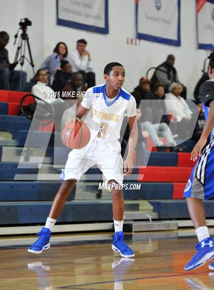 Thumbnail 3 in Calvary Day School vs. Victory Christian Center (WNC Holiday Classic) photogallery.