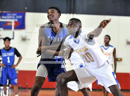 Thumbnail 1 in Calvary Day School vs. Victory Christian Center (WNC Holiday Classic) photogallery.