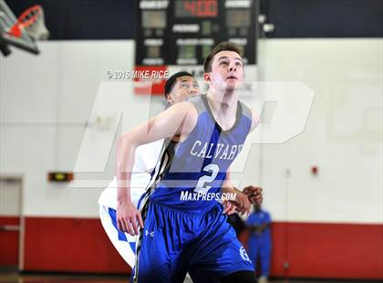 Thumbnail 2 in Calvary Day School vs. Victory Christian Center (WNC Holiday Classic) photogallery.