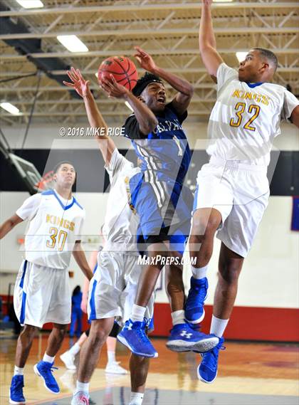 Thumbnail 3 in Calvary Day School vs. Victory Christian Center (WNC Holiday Classic) photogallery.