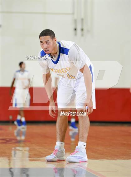 Thumbnail 2 in Calvary Day School vs. Victory Christian Center (WNC Holiday Classic) photogallery.