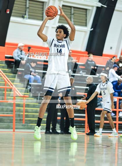 Thumbnail 1 in Brentwood School vs JSerra Catholic (Beverly Hills Tournament) photogallery.