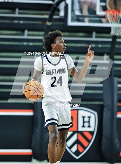 Thumbnail 2 in Brentwood School vs JSerra Catholic (Beverly Hills Tournament) photogallery.