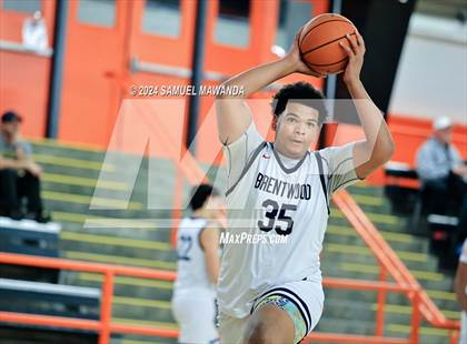 Thumbnail 2 in Brentwood School vs JSerra Catholic (Beverly Hills Tournament) photogallery.