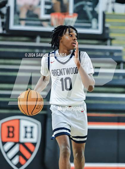 Thumbnail 3 in Brentwood School vs JSerra Catholic (Beverly Hills Tournament) photogallery.