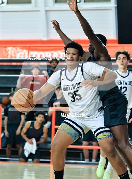 Thumbnail 2 in Brentwood School vs JSerra Catholic (Beverly Hills Tournament) photogallery.