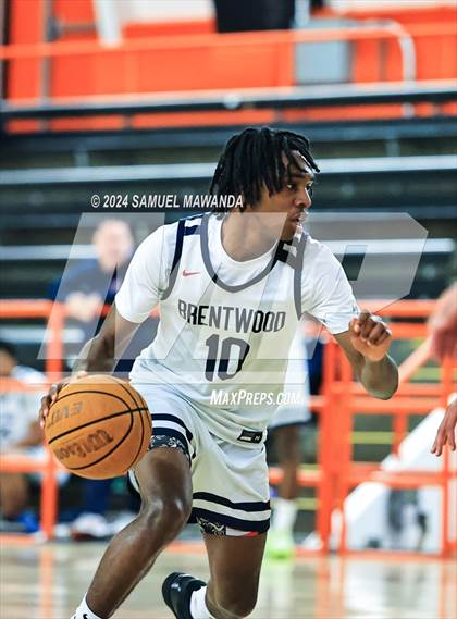 Thumbnail 2 in Brentwood School vs JSerra Catholic (Beverly Hills Tournament) photogallery.