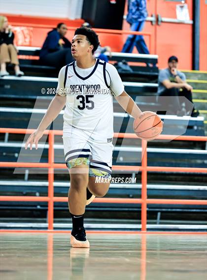 Thumbnail 3 in Brentwood School vs JSerra Catholic (Beverly Hills Tournament) photogallery.
