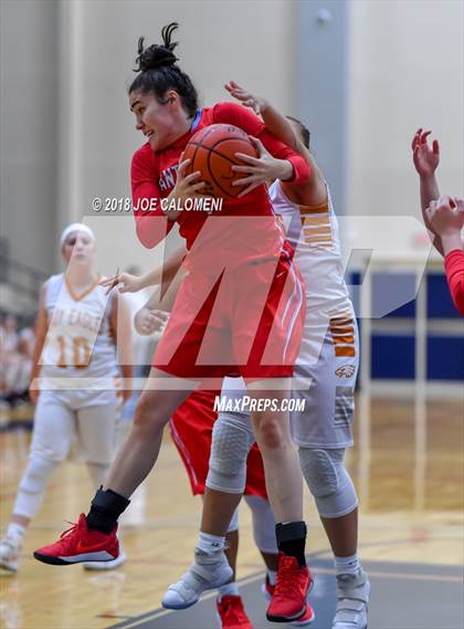 Thumbnail 1 in Eagle Pass vs Antonian Prep (SAISD Basketball Tournament) photogallery.