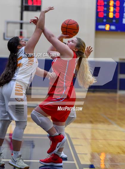 Thumbnail 2 in Eagle Pass vs Antonian Prep (SAISD Basketball Tournament) photogallery.