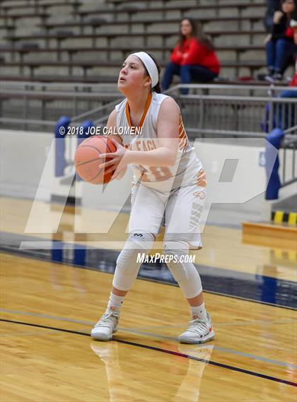 Thumbnail 2 in Eagle Pass vs Antonian Prep (SAISD Basketball Tournament) photogallery.