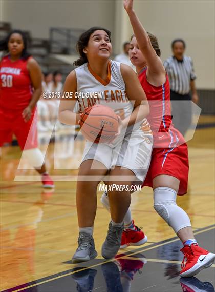 Thumbnail 3 in Eagle Pass vs Antonian Prep (SAISD Basketball Tournament) photogallery.