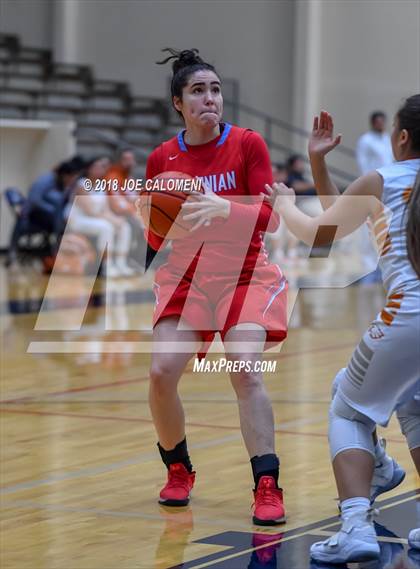 Thumbnail 3 in Eagle Pass vs Antonian Prep (SAISD Basketball Tournament) photogallery.