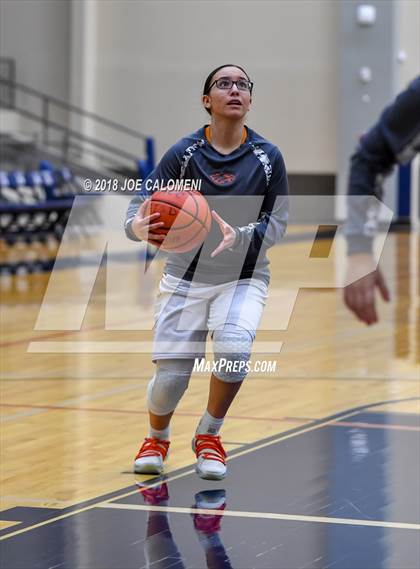 Thumbnail 1 in Eagle Pass vs Antonian Prep (SAISD Basketball Tournament) photogallery.