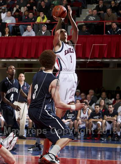 Thumbnail 1 in Eastchester vs Poughkeepsie (Section 1 Class A Semifinal) photogallery.