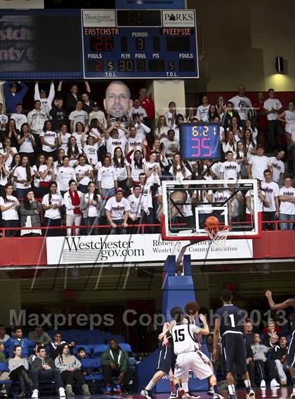 Thumbnail 1 in Eastchester vs Poughkeepsie (Section 1 Class A Semifinal) photogallery.