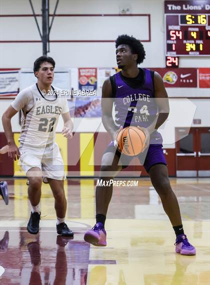 Thumbnail 3 in Enochs vs. College Park (Stonebarger Tournament)  photogallery.