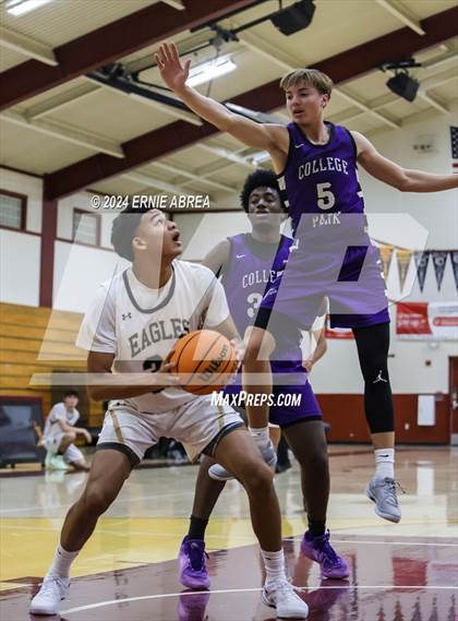 Thumbnail 2 in Enochs vs. College Park (Stonebarger Tournament)  photogallery.