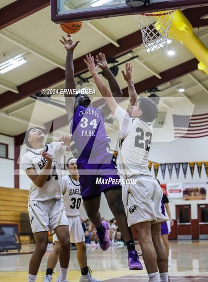 Thumbnail 3 in Enochs vs. College Park (Stonebarger Tournament)  photogallery.