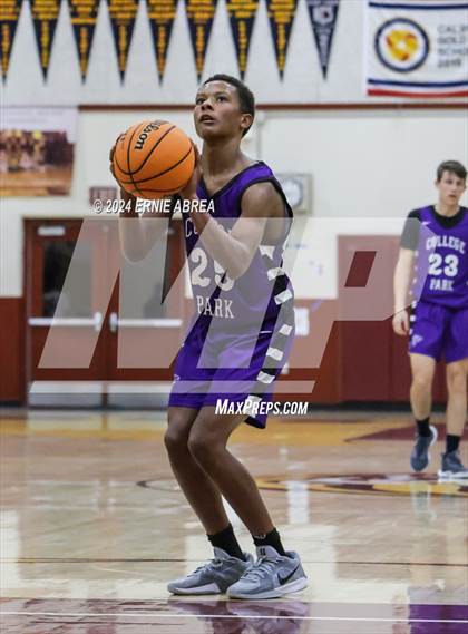 Thumbnail 1 in Enochs vs. College Park (Stonebarger Tournament)  photogallery.