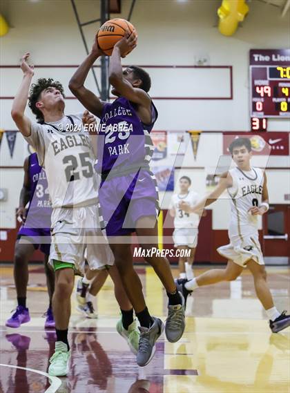 Thumbnail 3 in Enochs vs. College Park (Stonebarger Tournament)  photogallery.