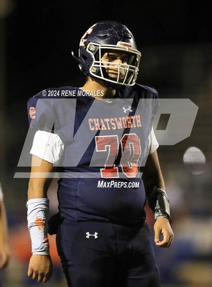 Thumbnail 3 in Lindsay vs Chatsworth (CIF Div 7-AA Regional Final) photogallery.