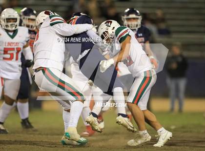 Thumbnail 3 in Lindsay vs Chatsworth (CIF Div 7-AA Regional Final) photogallery.