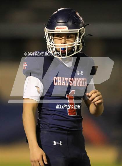 Thumbnail 3 in Lindsay vs Chatsworth (CIF Div 7-AA Regional Final) photogallery.