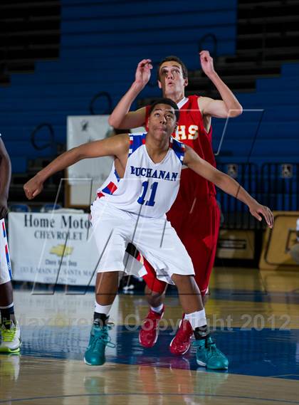 Thumbnail 3 in Cathedral Catholic vs Buchanan (National Prep Classic) photogallery.
