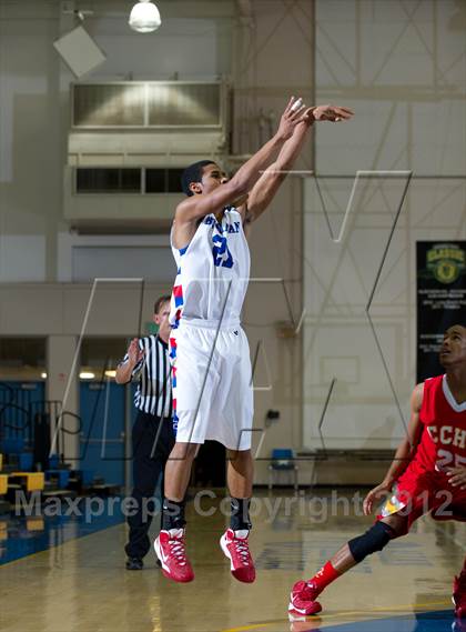 Thumbnail 2 in Cathedral Catholic vs Buchanan (National Prep Classic) photogallery.