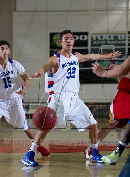 Thumbnail 2 in Cathedral Catholic vs Buchanan (National Prep Classic) photogallery.