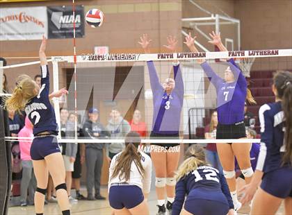 Thumbnail 2 in Yerington vs. The Meadows School (NIAA 2A State Final) photogallery.