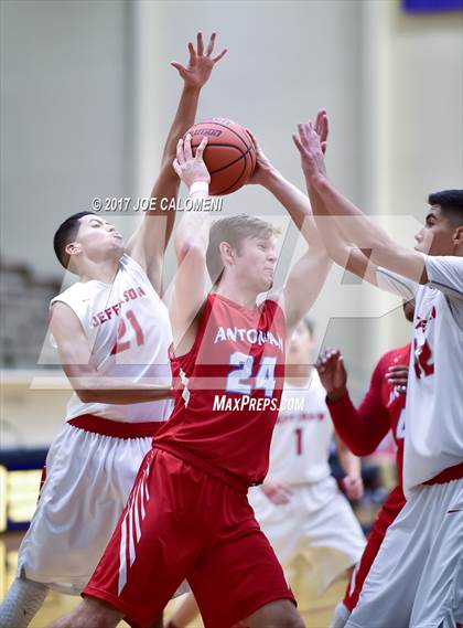 Thumbnail 2 in Antonian Prep Vs Jefferson (SAISD Invitational) photogallery.