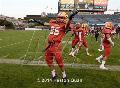 Thumbnail 2 in Vista Murrieta vs. Mission Viejo (CIF-SS West Valley Division Final) photogallery.