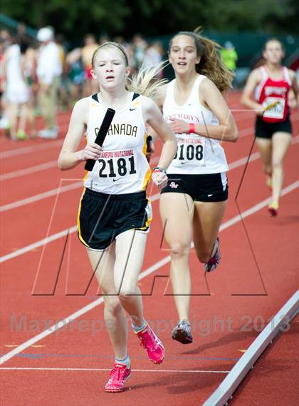 Thumbnail 2 in Stanford Invitational Distance Medley photogallery.