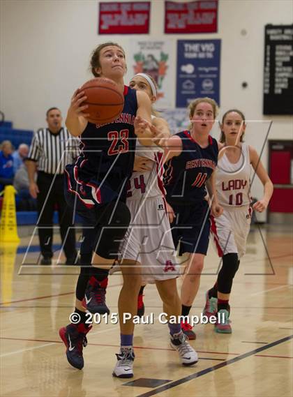 Thumbnail 3 in Arcadia vs Centennial (Arcadia Lady Hoops Tournament) photogallery.