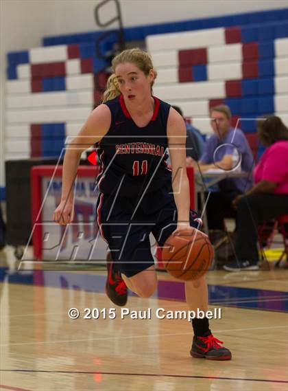 Thumbnail 3 in Arcadia vs Centennial (Arcadia Lady Hoops Tournament) photogallery.