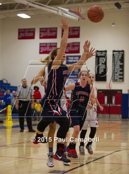 Thumbnail 1 in Arcadia vs Centennial (Arcadia Lady Hoops Tournament) photogallery.
