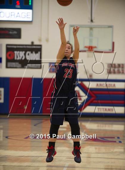 Thumbnail 3 in Arcadia vs Centennial (Arcadia Lady Hoops Tournament) photogallery.