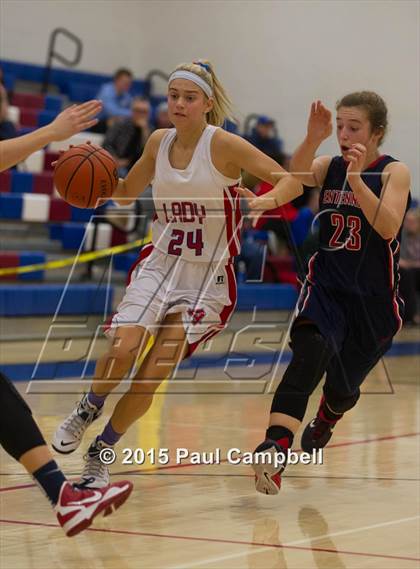 Thumbnail 3 in Arcadia vs Centennial (Arcadia Lady Hoops Tournament) photogallery.